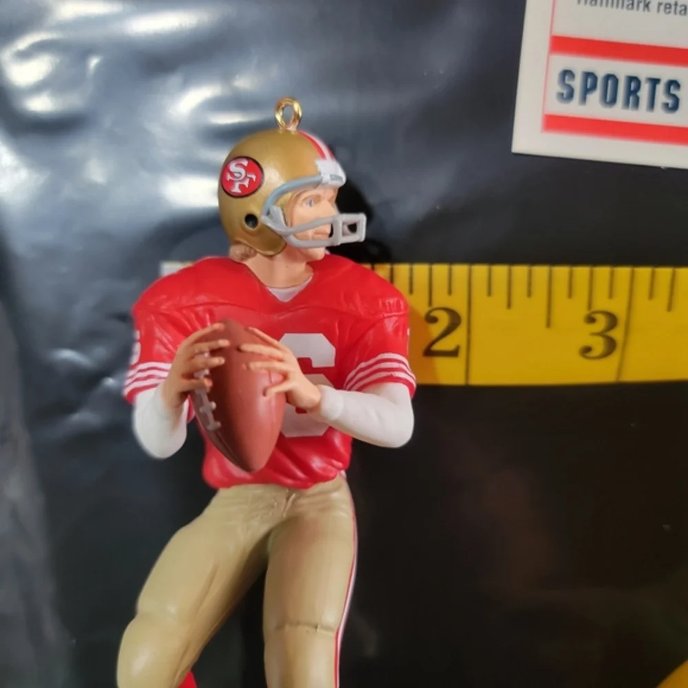 JOE MONTANA/Joe Namath Hallmark Figurine 1995 and 1997 Original‎ Boxes